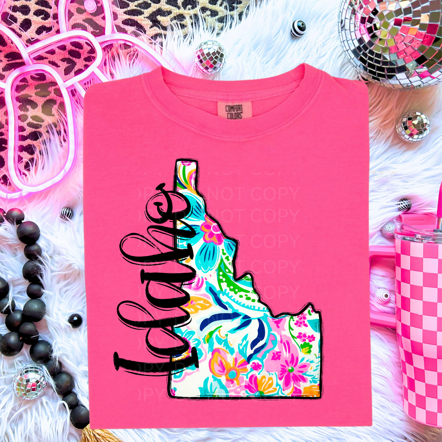 Idaho Paisley Print