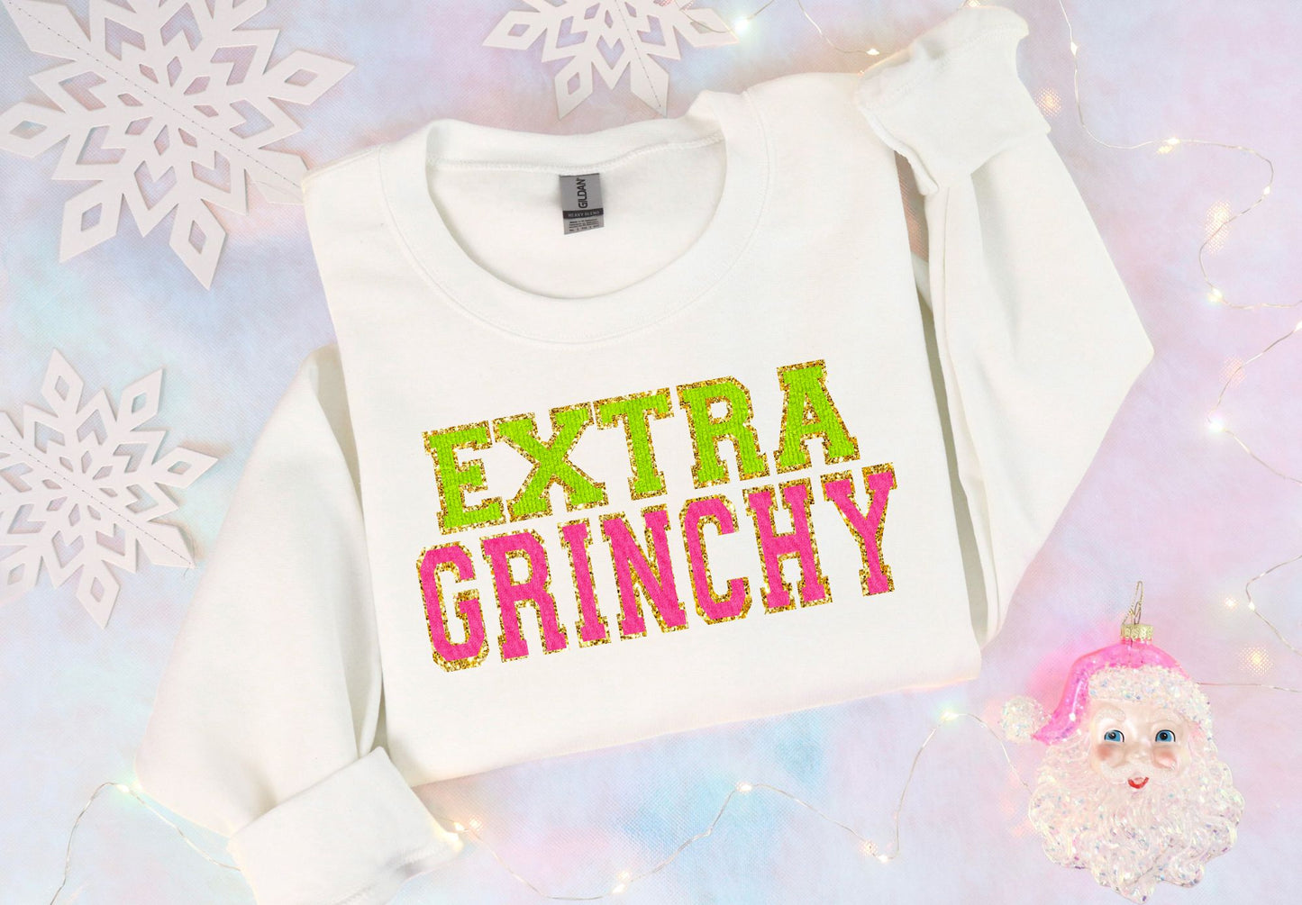 Extra Mean (faux embroidery)