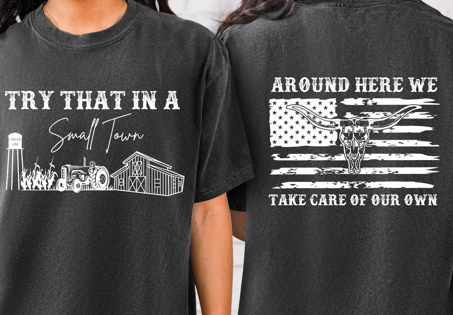 Try That Bull Skull Flag