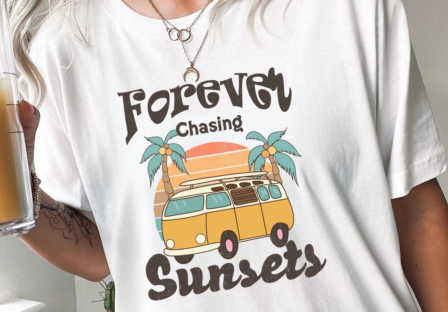 Forever Chasing Sunsets Bus