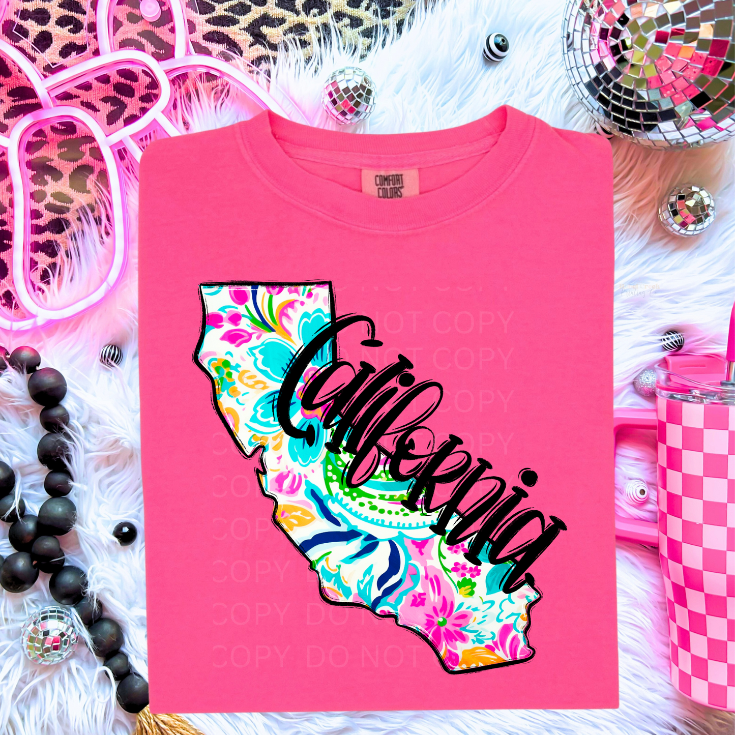 California Paisley Print