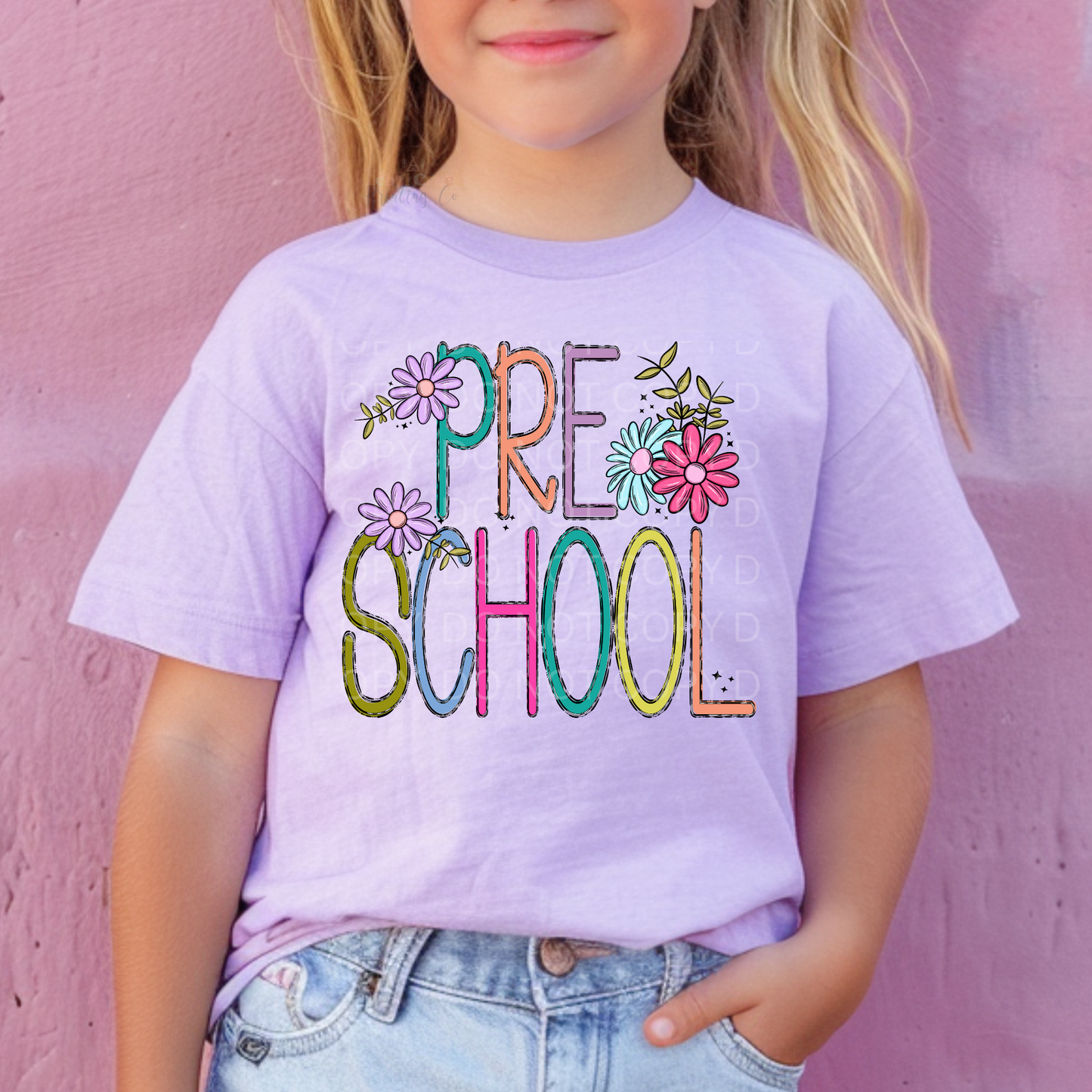 Preschool Cute Floral