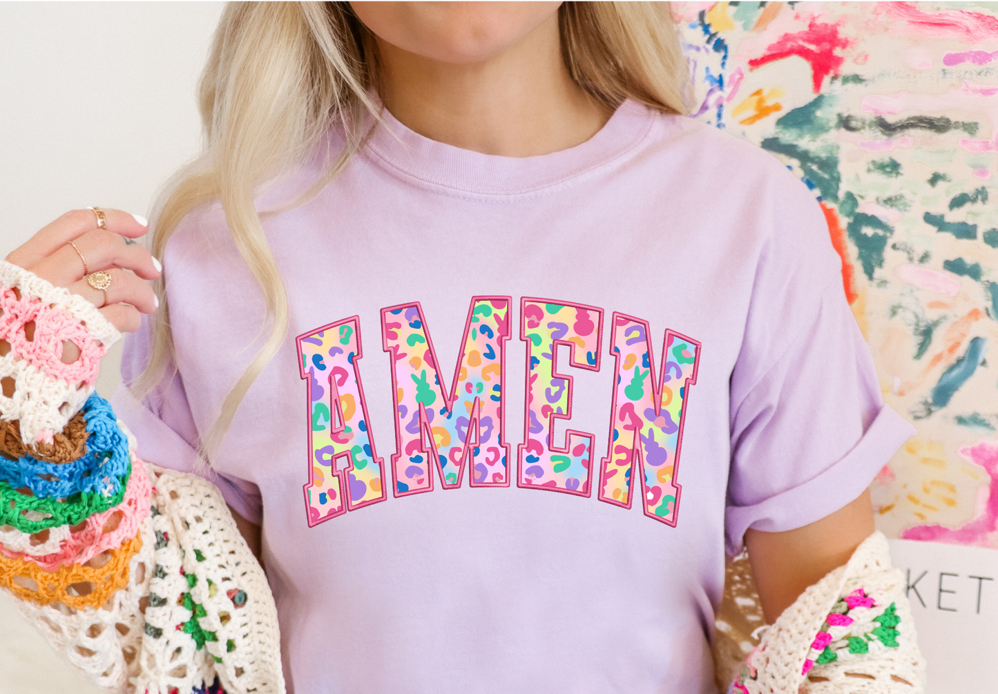 Amen Colorful Leopard