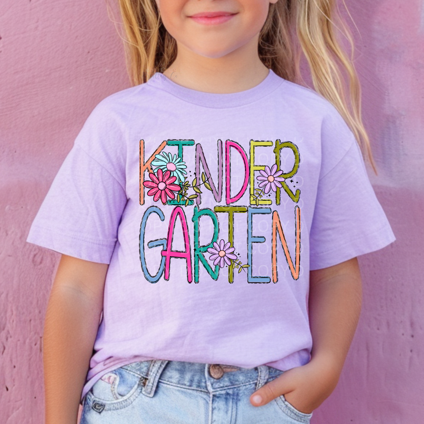 Kindergarten Cute Floral