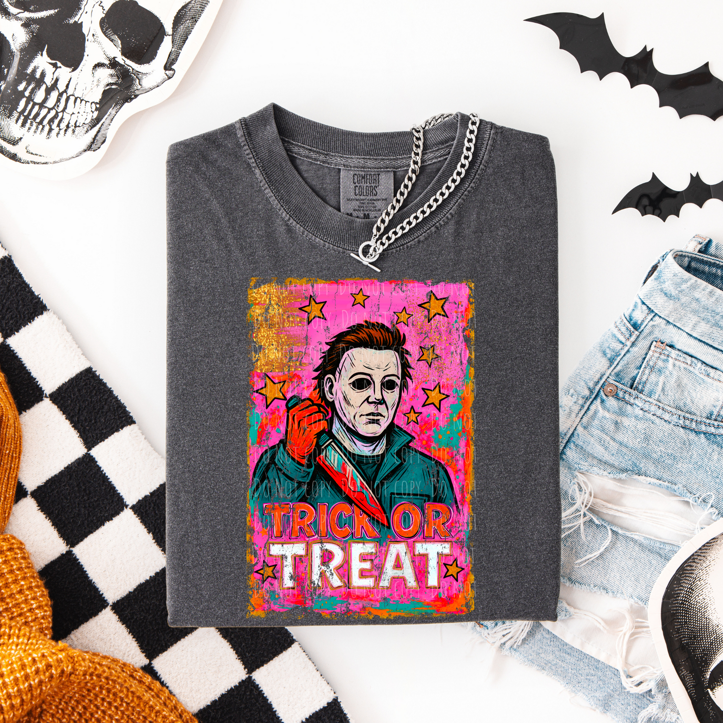 Trick Or Treat Brushstroke