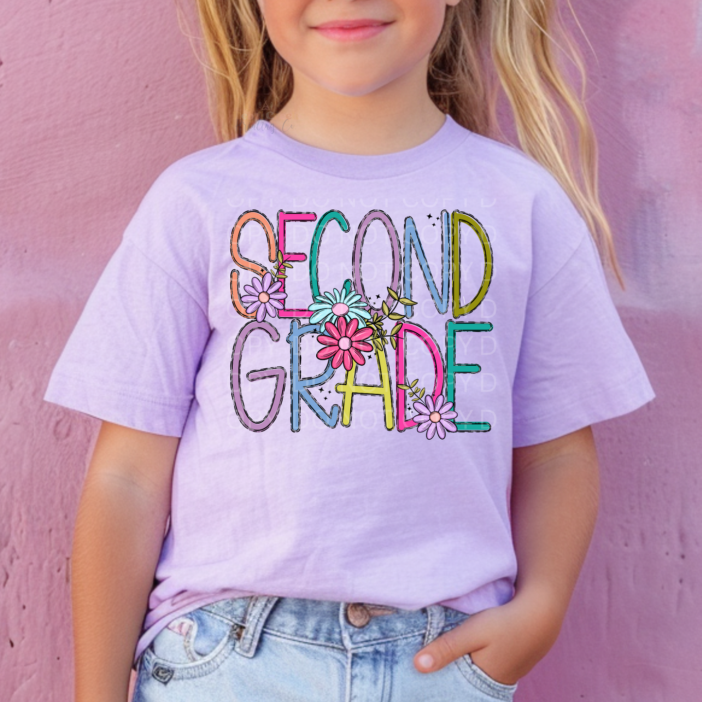Second Grade Cute Floral