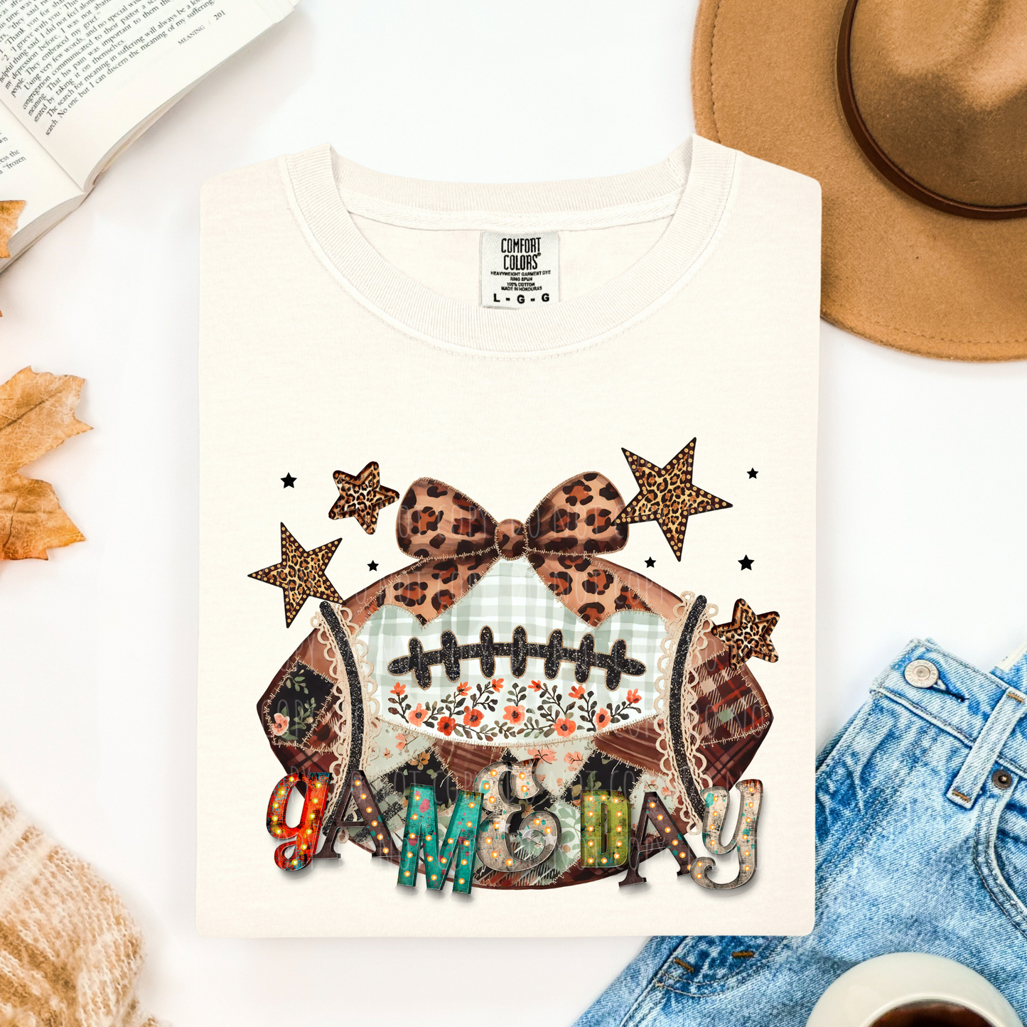 Patchwork Game Day Football