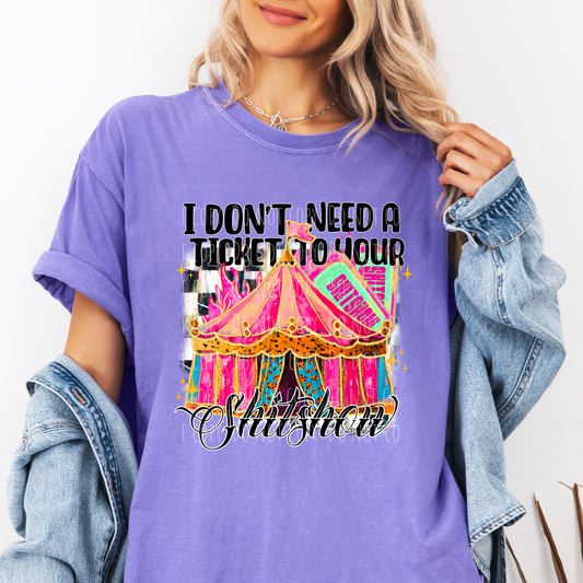 I Don't Need A Ticket