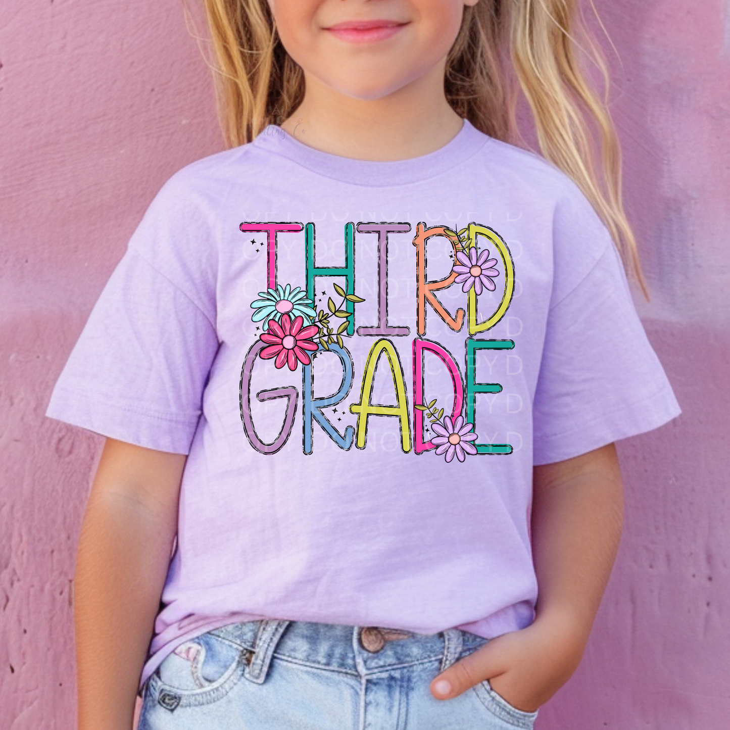 Third Grade Cute Floral