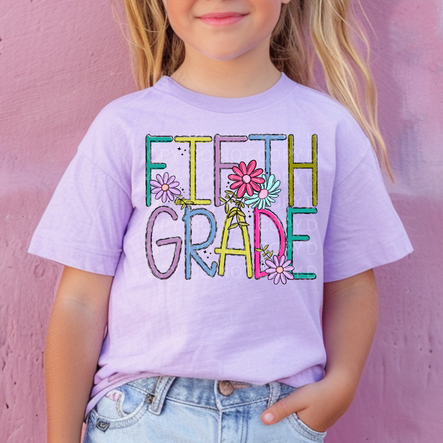Fifth Grade Cute Floral