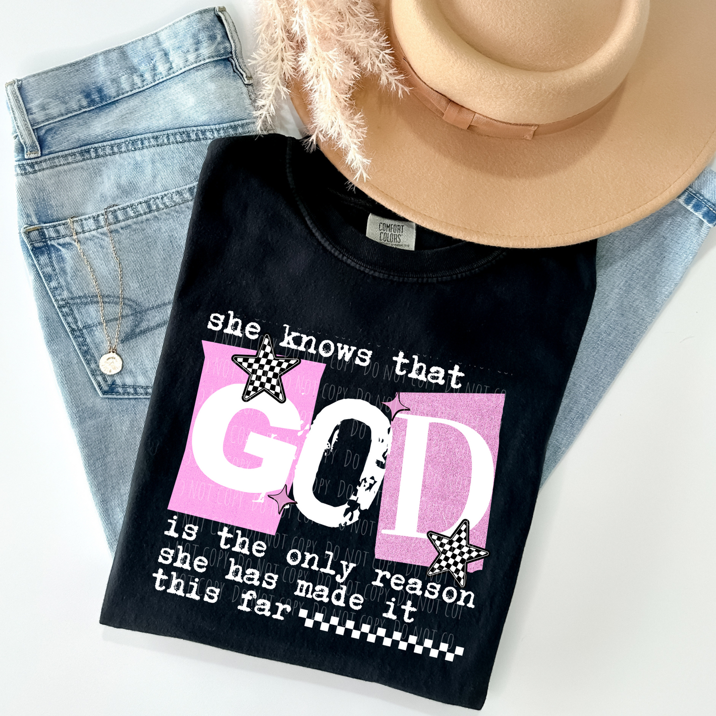 She Knows That God Is The Only Reason