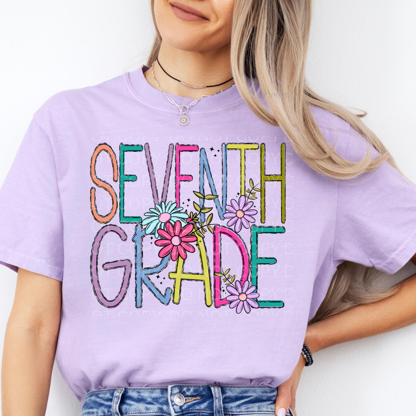 Seventh Grade Cute Floral