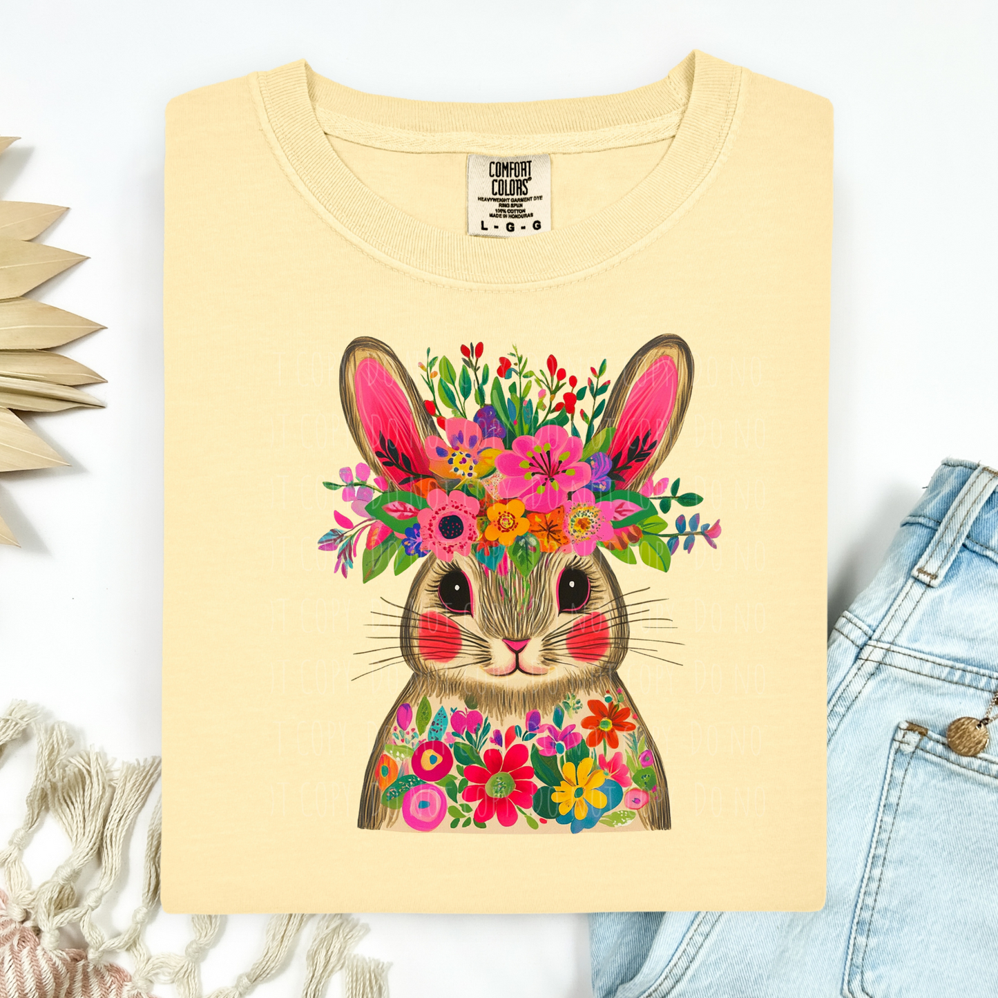 Floral Crown Bunny