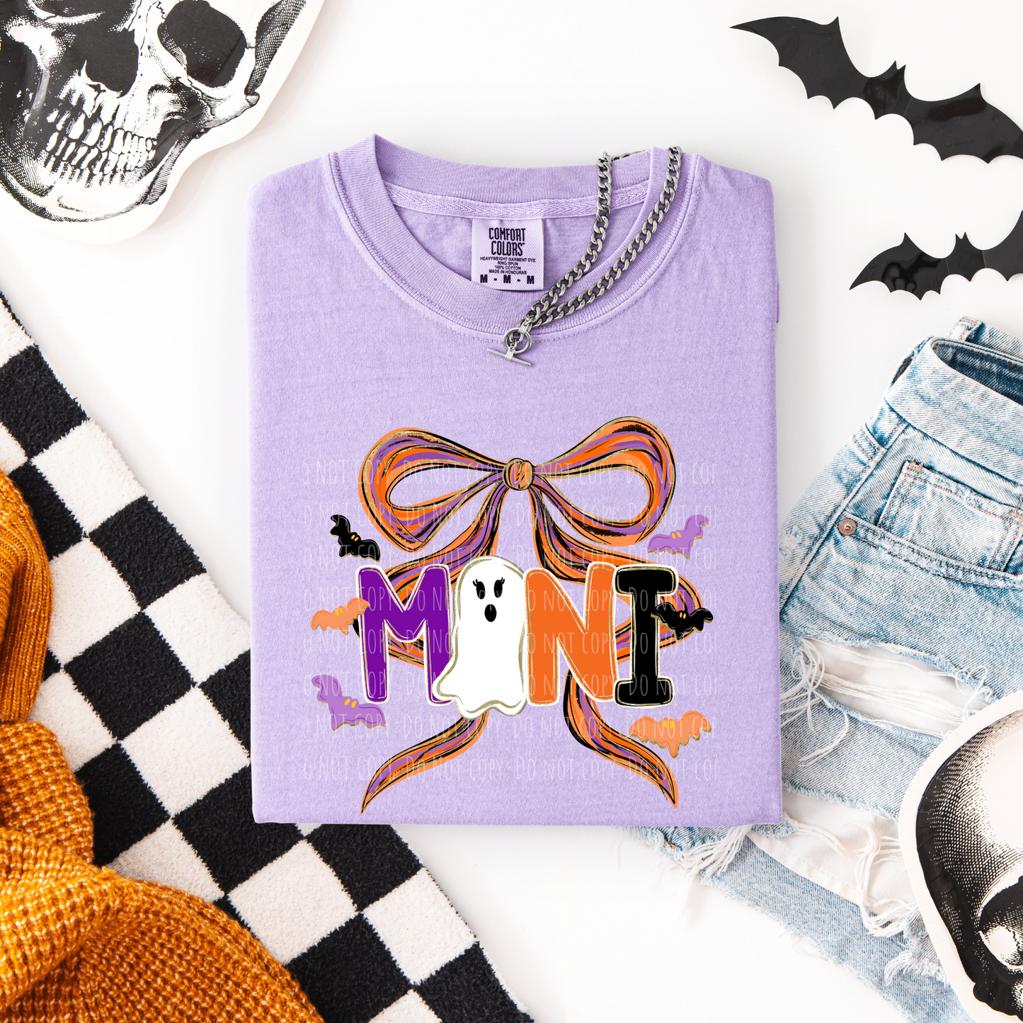 Mini Ghost Coquette Brushstroke