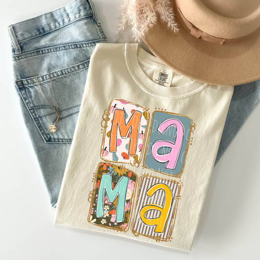 Mama Fall Squares