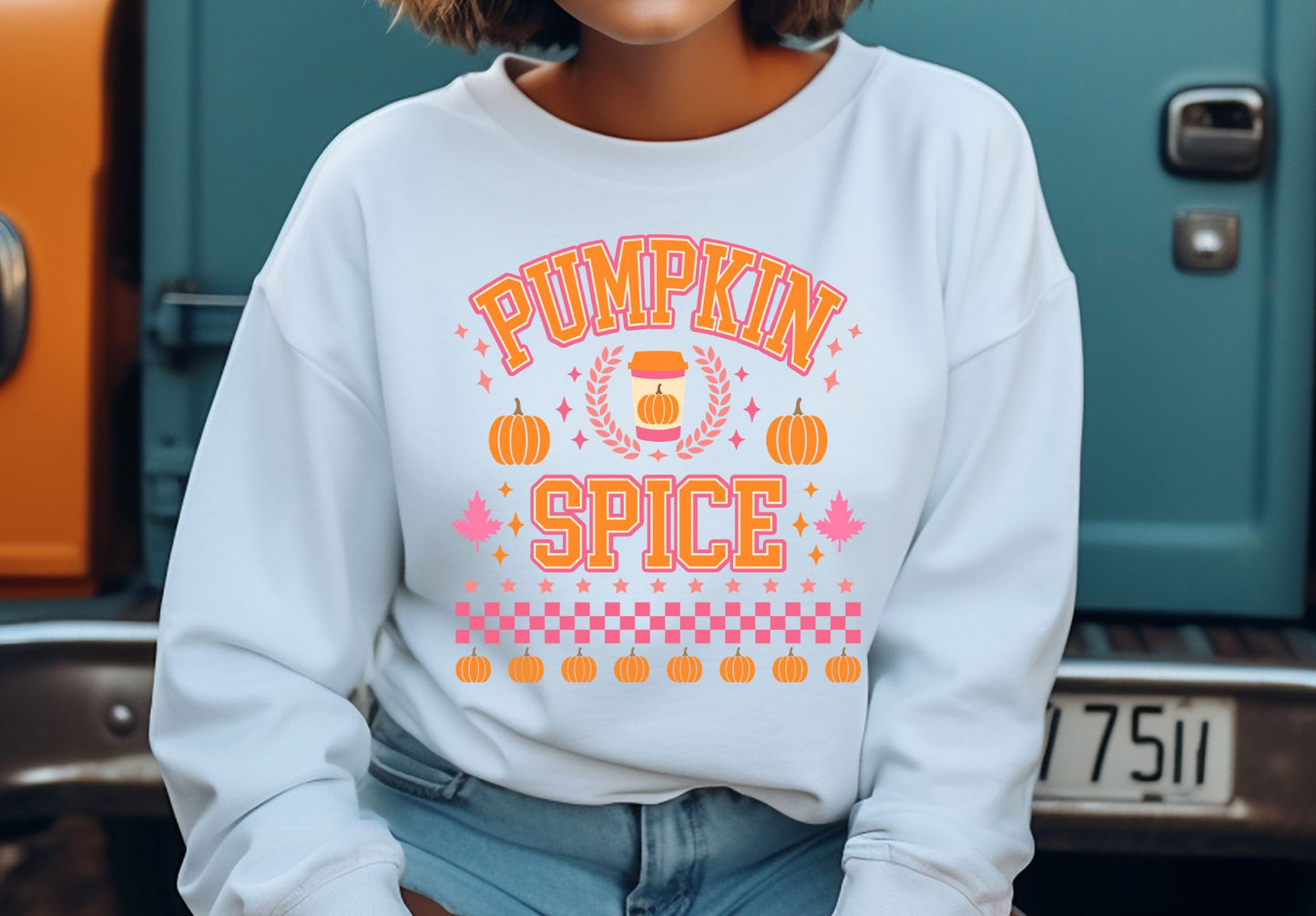 Pumpkin Spice (orange/pink)