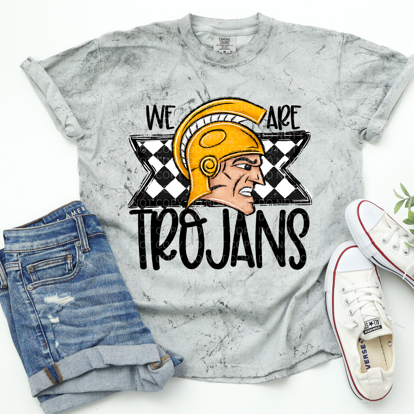 We Are Red Trojans (Yellow)