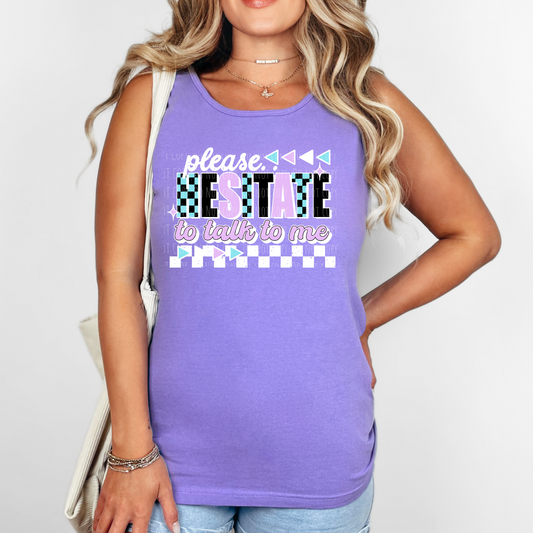 Please Hesitate To Talk To Me