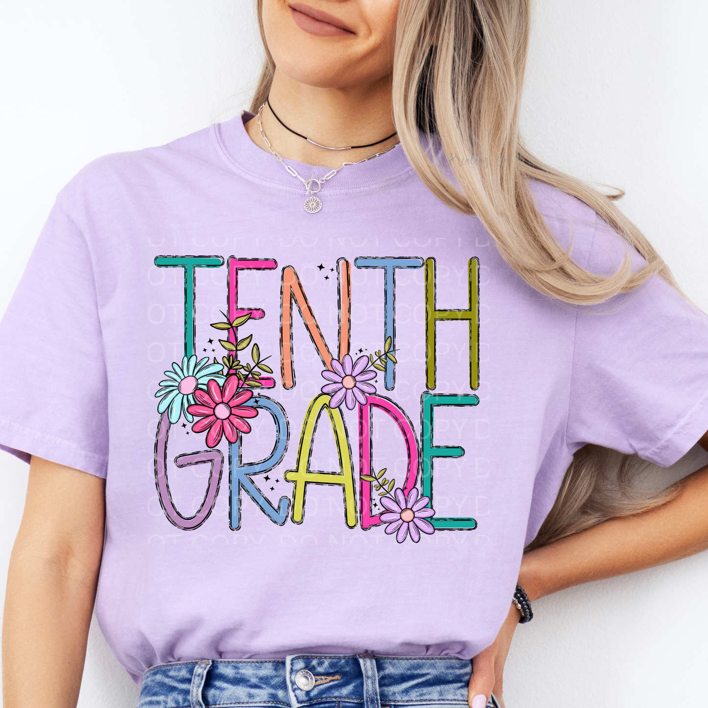 Tenth Grade Cute Floral