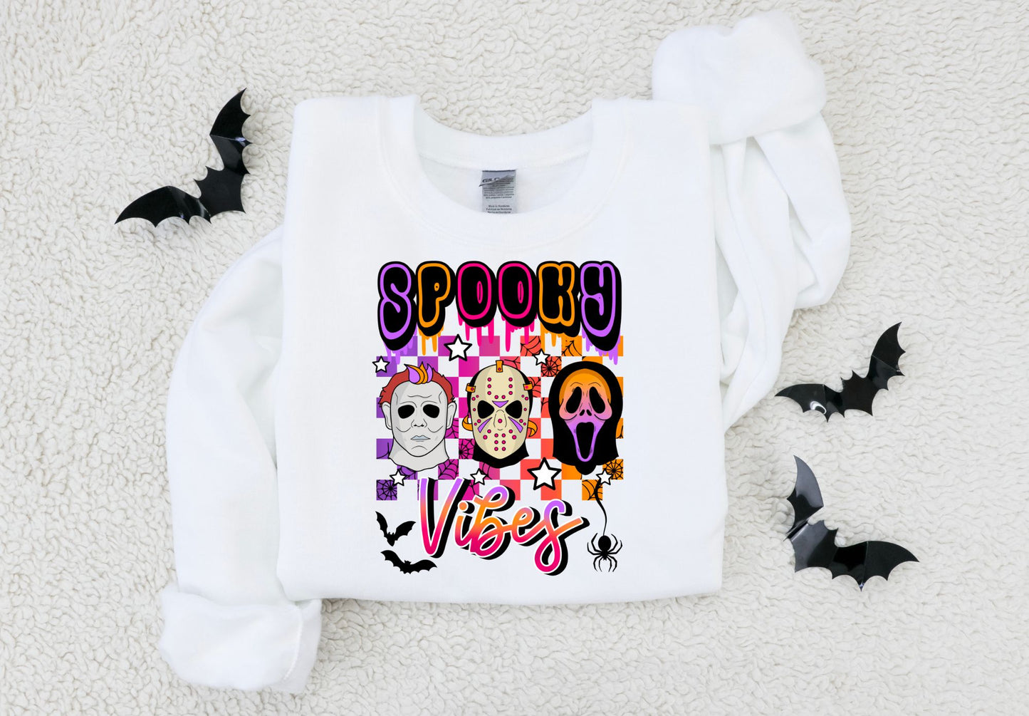 Spooky Vibes Colorful Horror