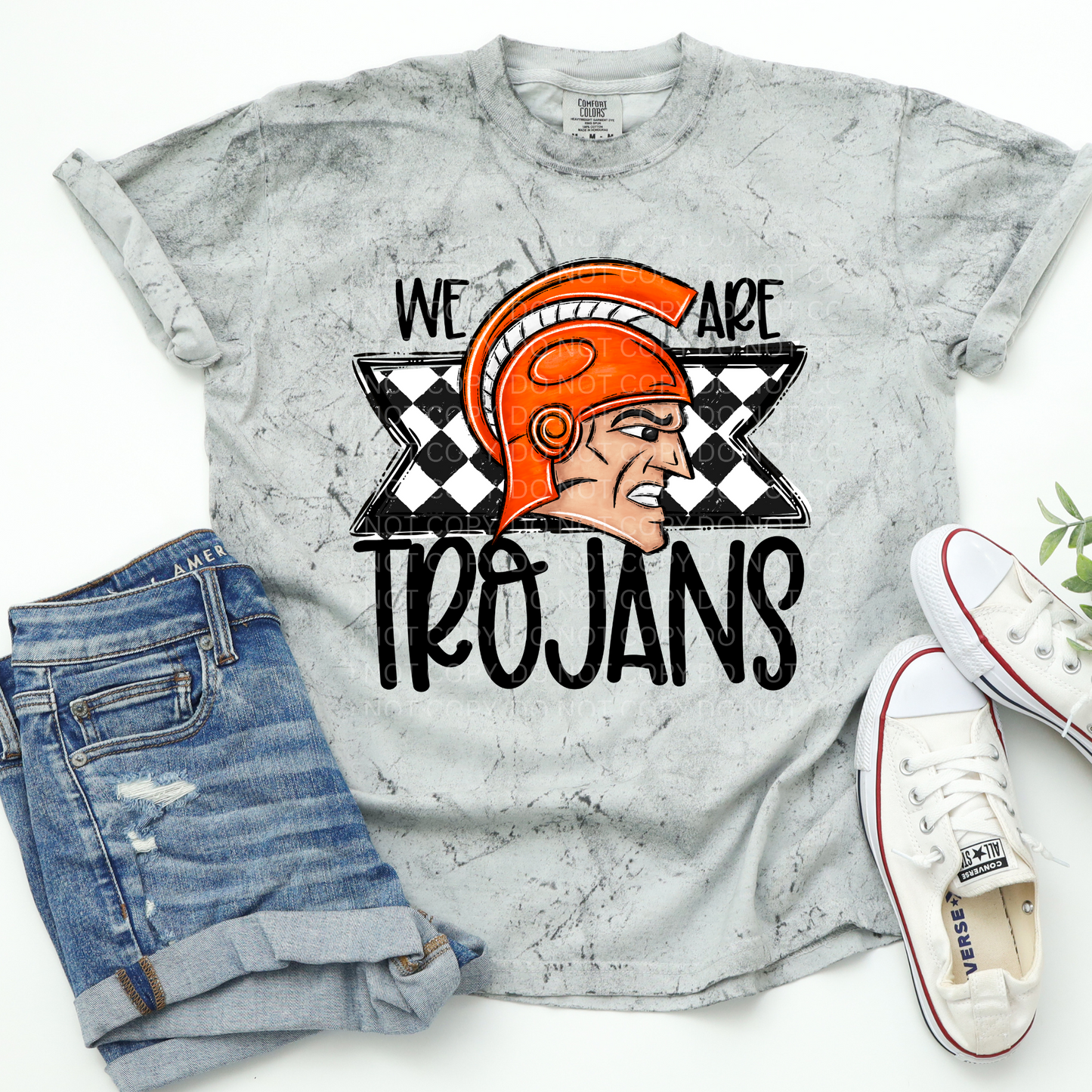 We Are Red Trojans (Orange)