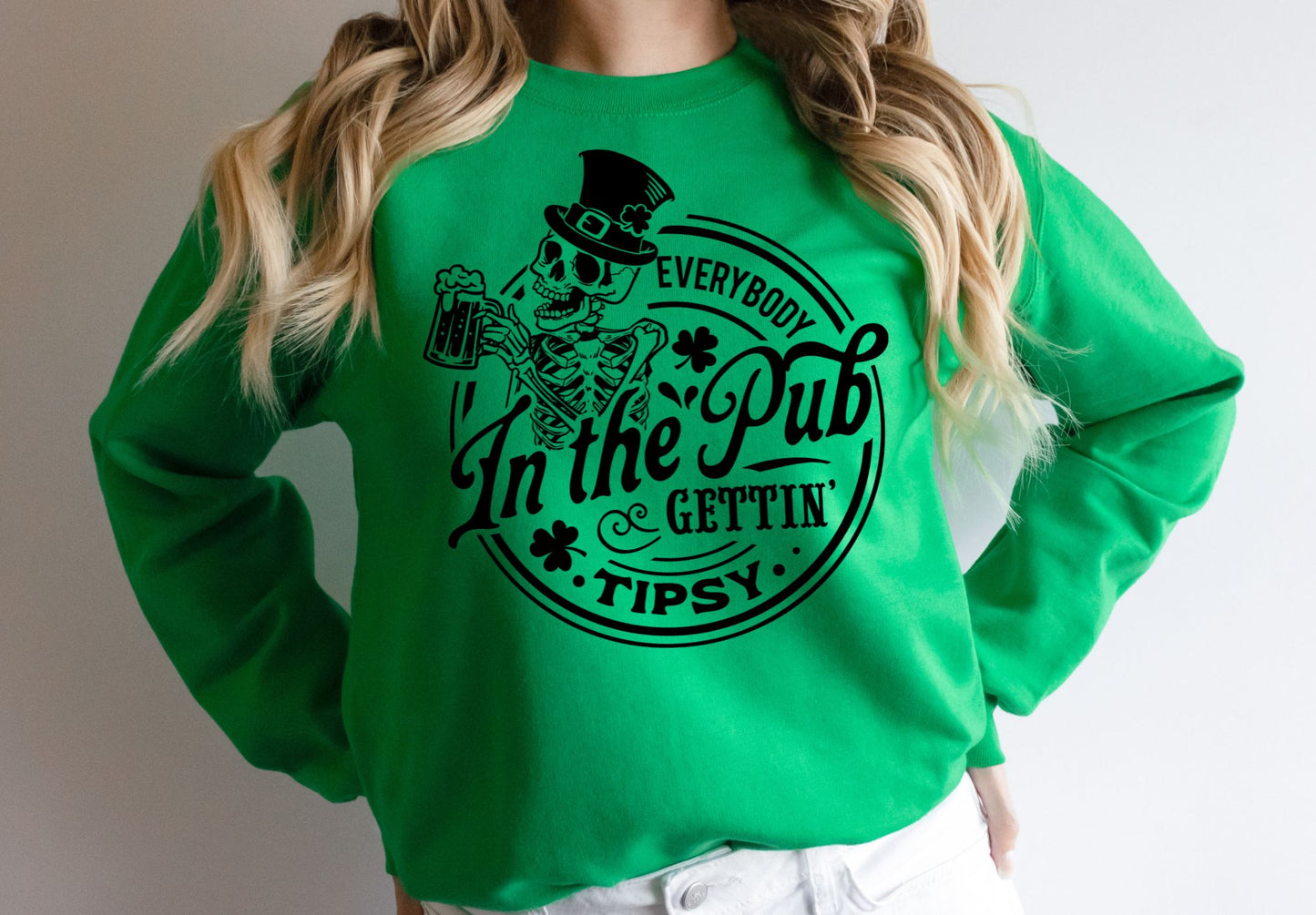 Everybody In The Pub Getting Tipsy Black