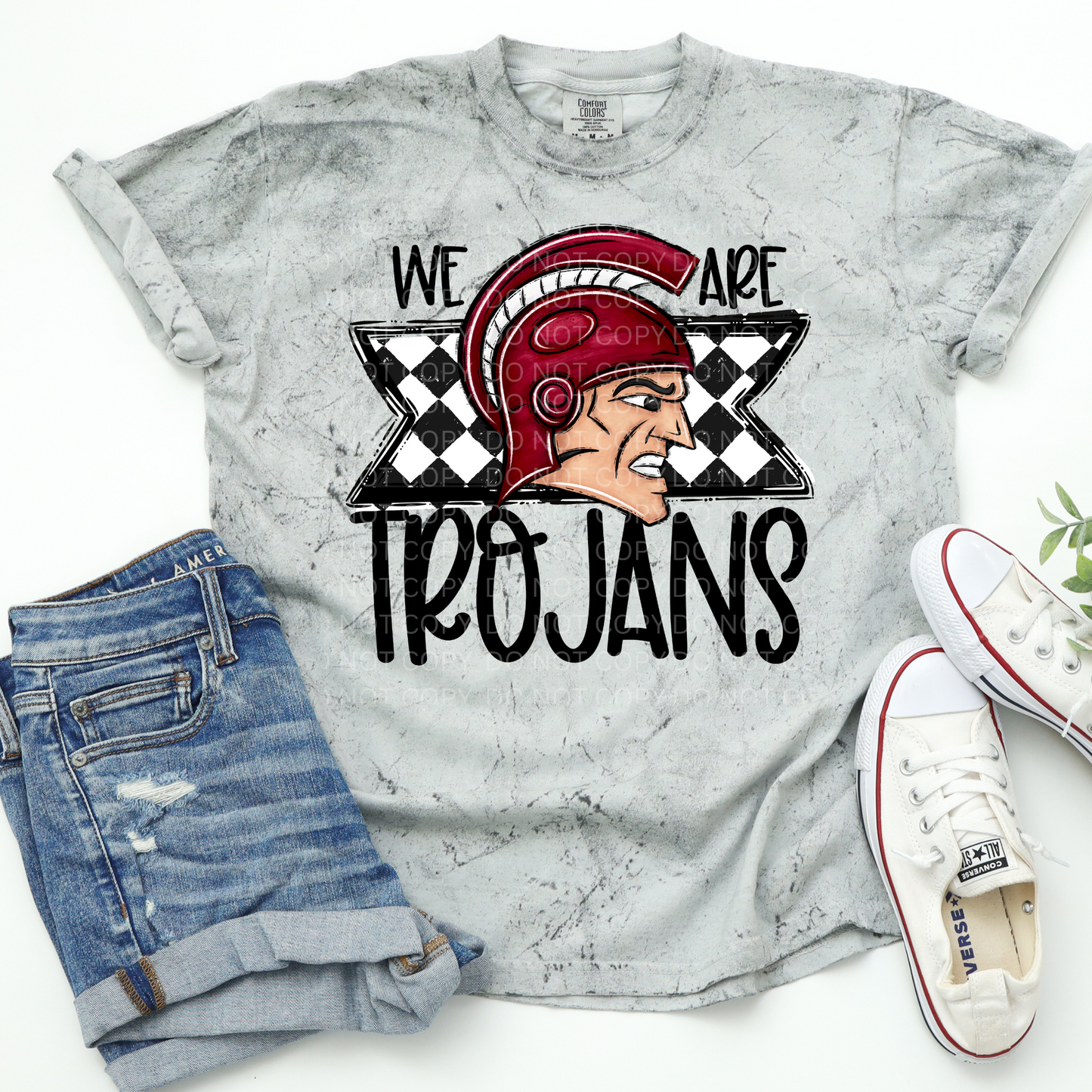 We Are Red Trojans (Maroon)