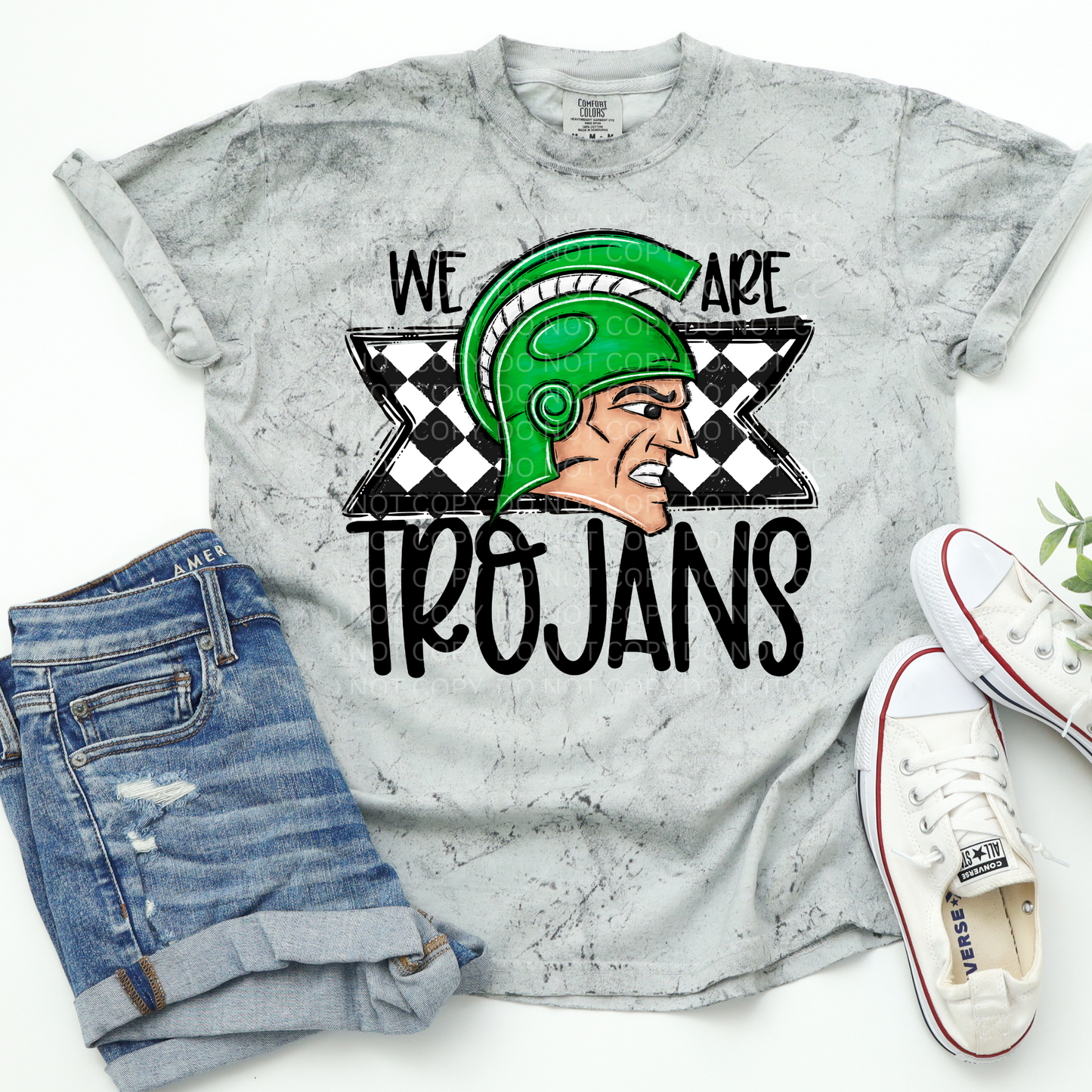 We Are Red Trojans (Green)