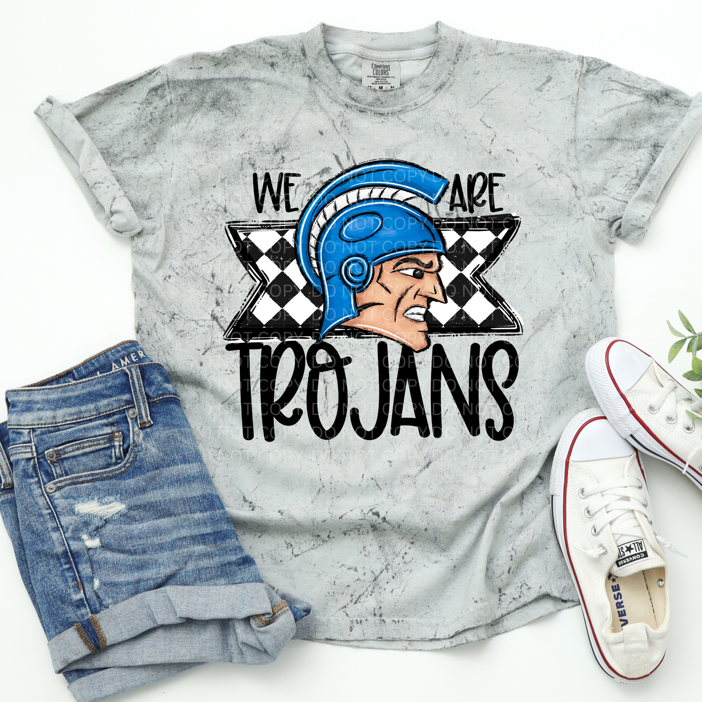 We Are Red Trojans (Blue)