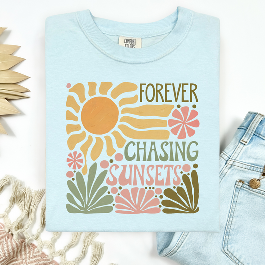 Forever Chasing Sunsets Boho