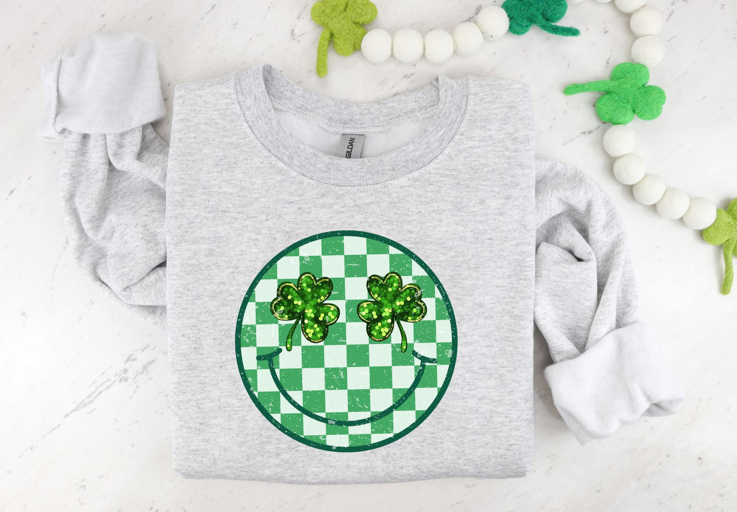 Checkered Shamrock Smiley