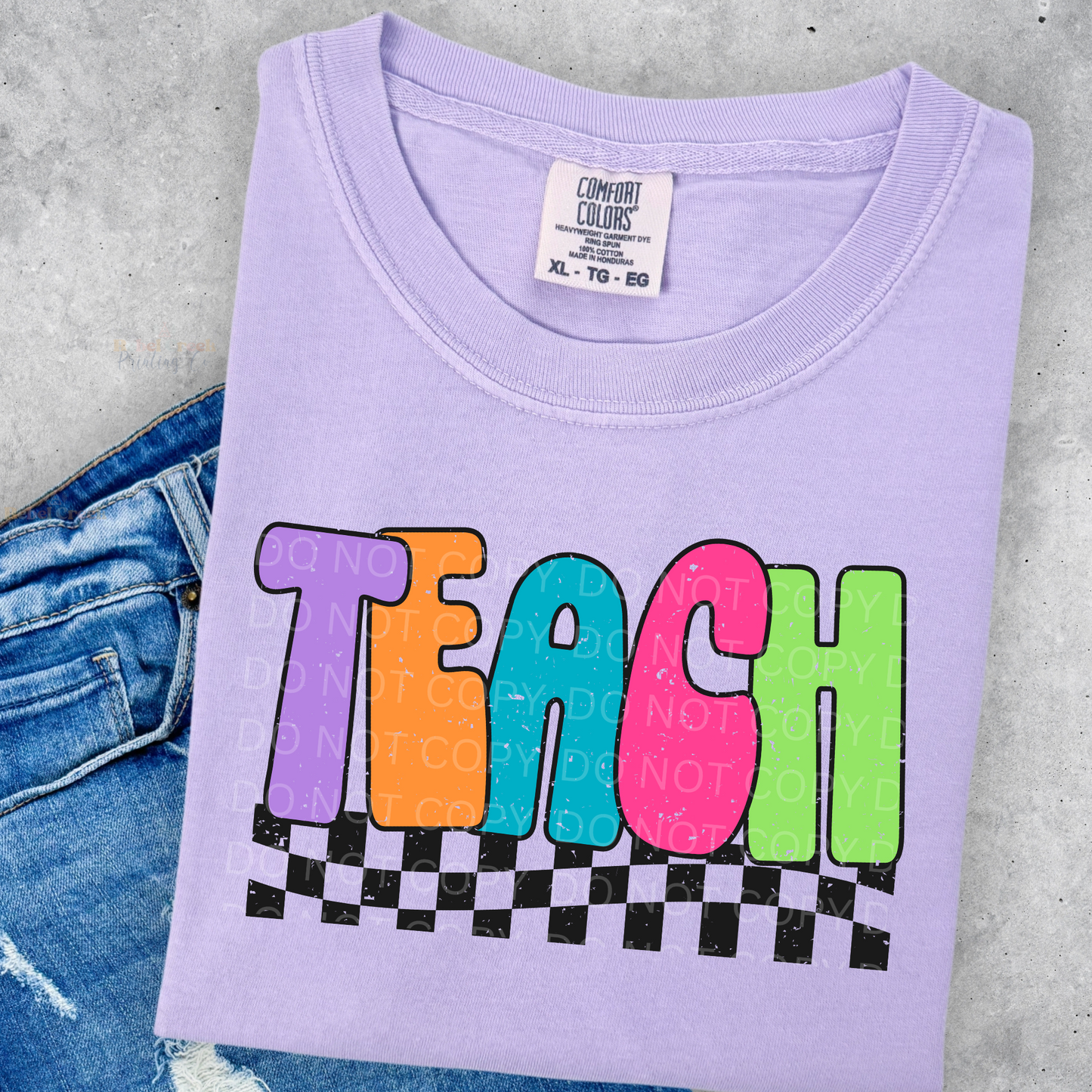 Teach Bright Checkered