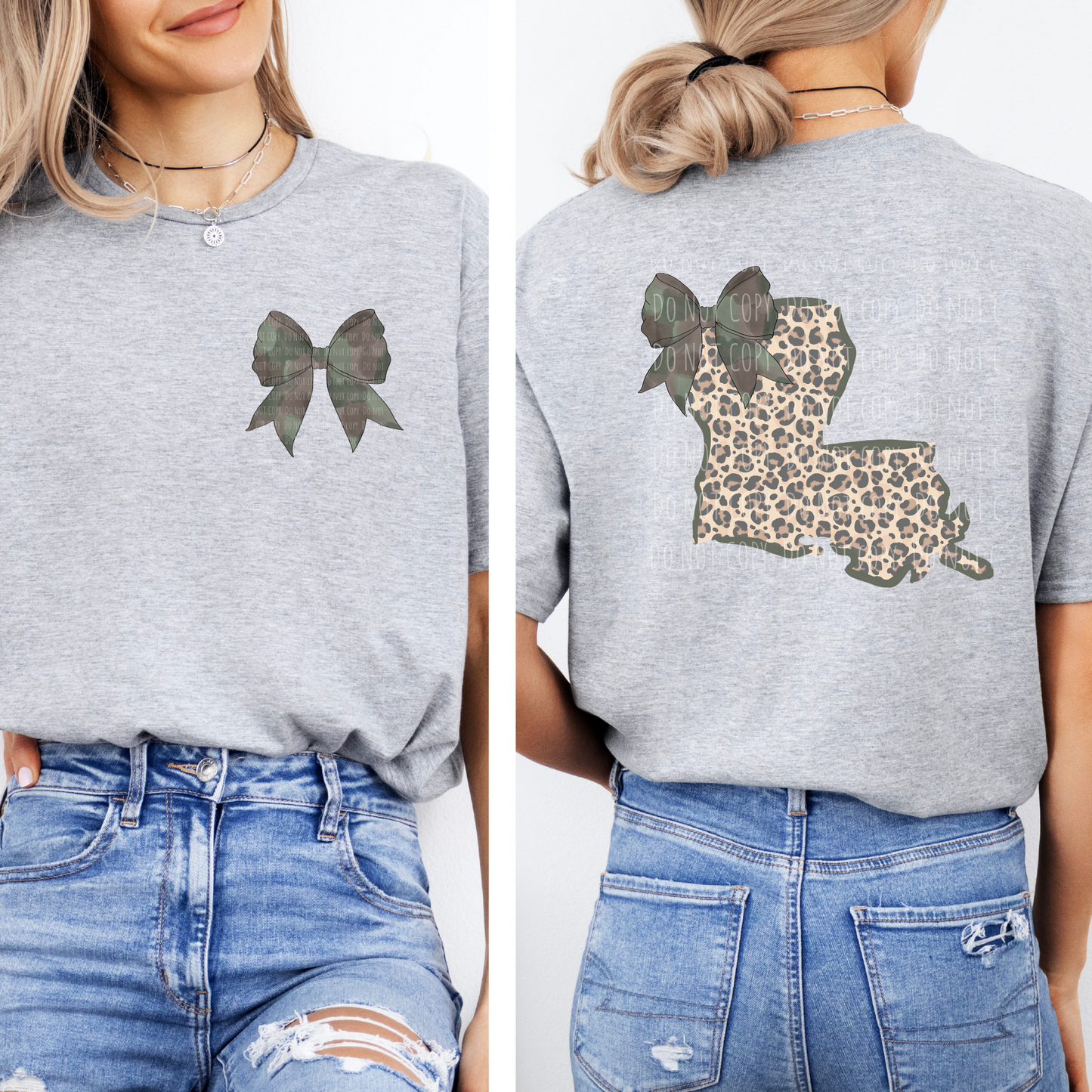 Louisiana Camo Leopard