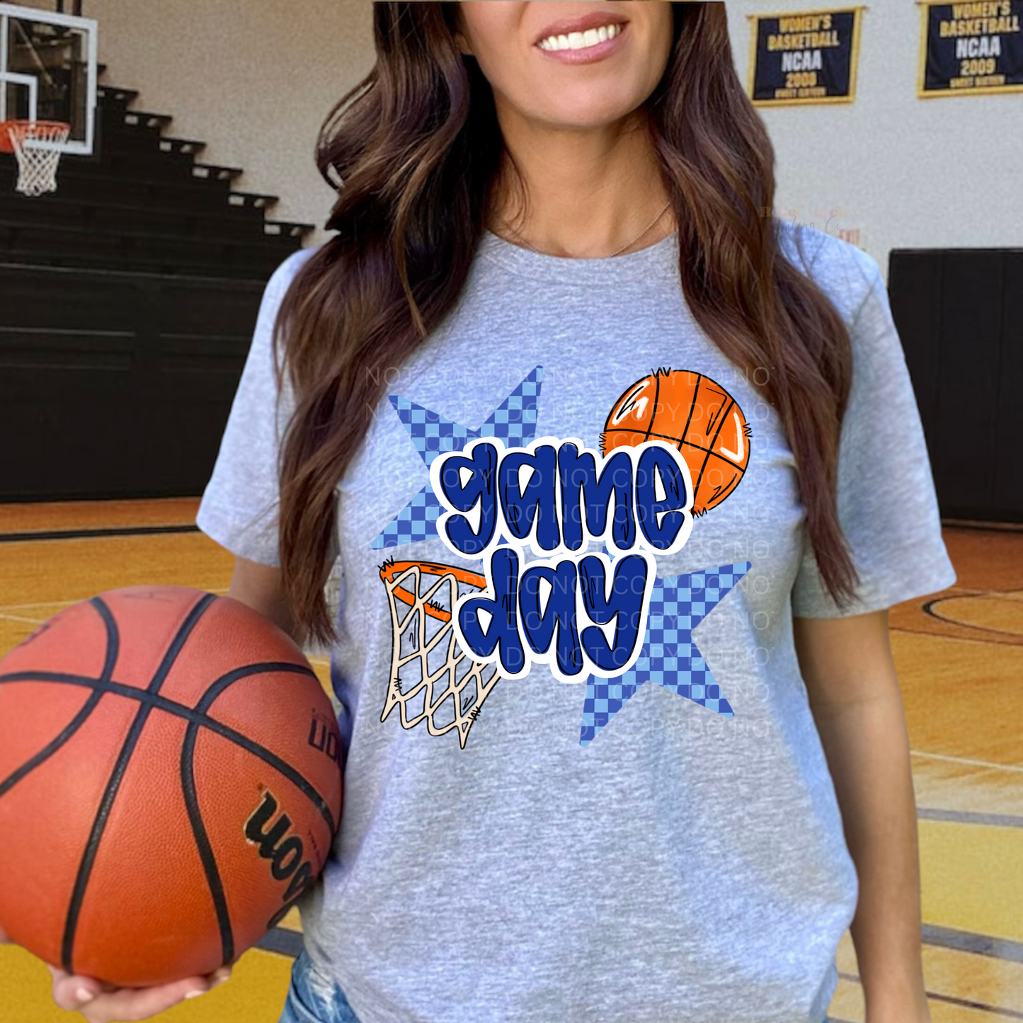 Game Day Basketball (royal blue)