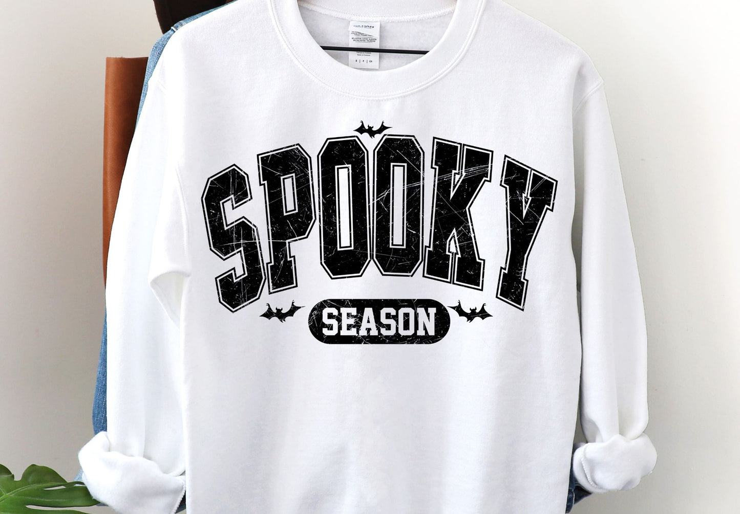 Spooky Season Bat black