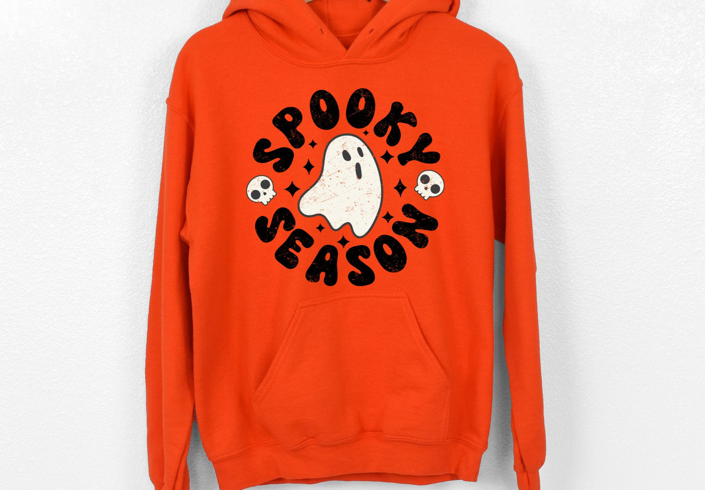 Spooky Season Ghost black