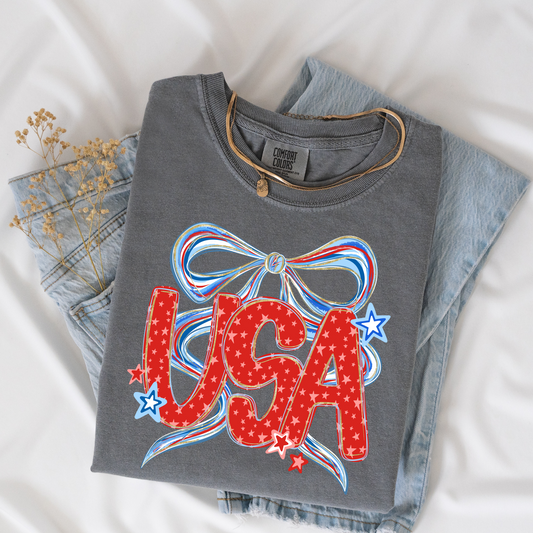 USA Brushstroke Coquette