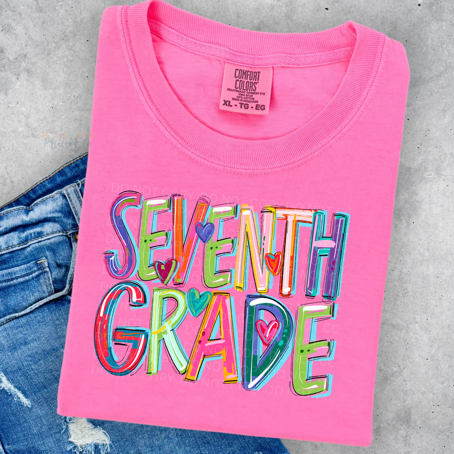 Seventh Grade Fun Font