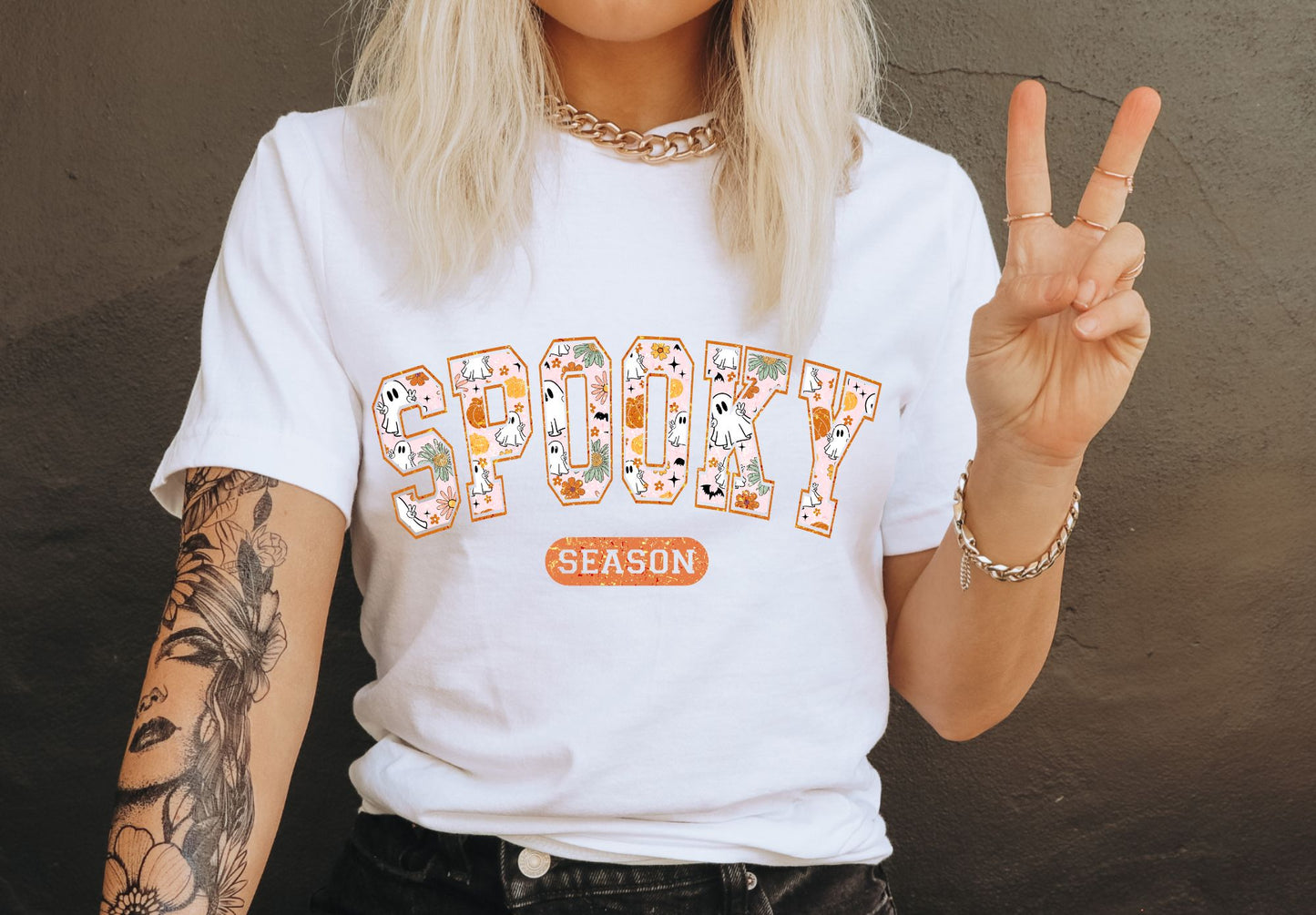 Spooky Season Groovy Ghost