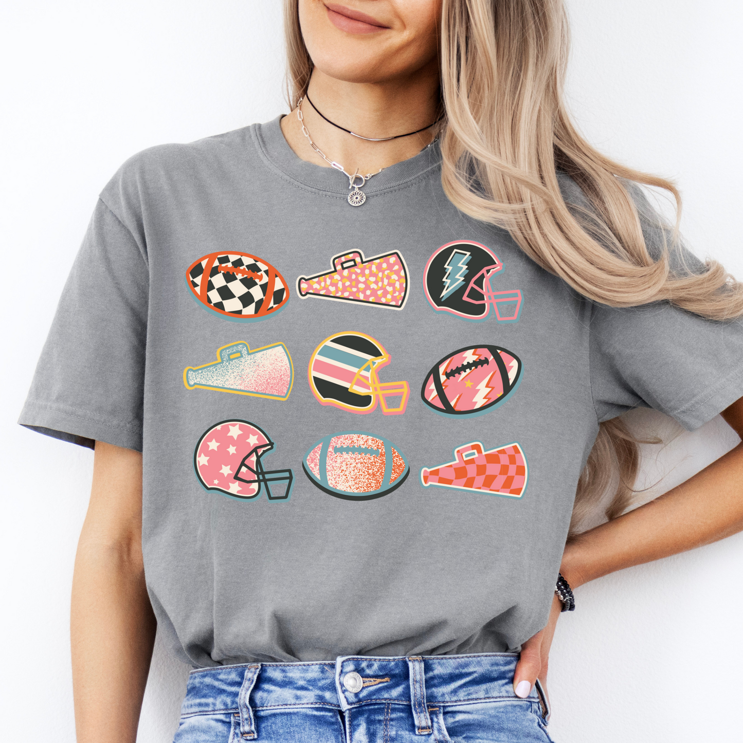 Retro Football Collage