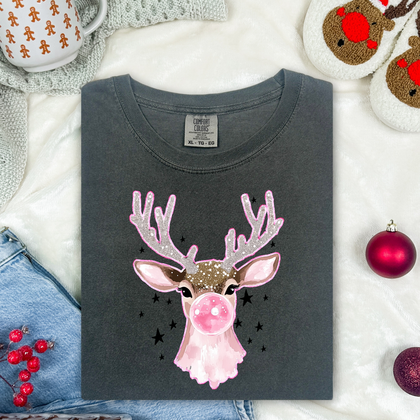Cute Reindeer Bubble