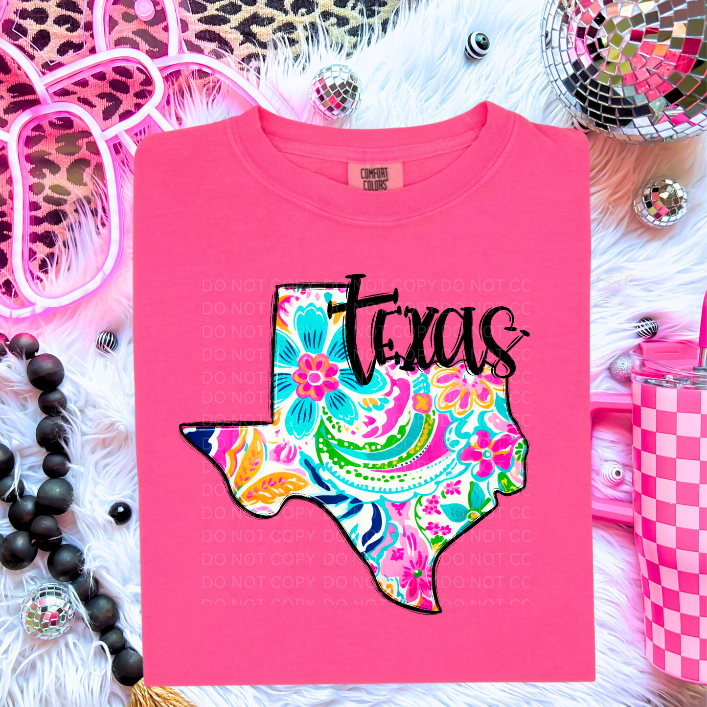 Texas Paisley Print