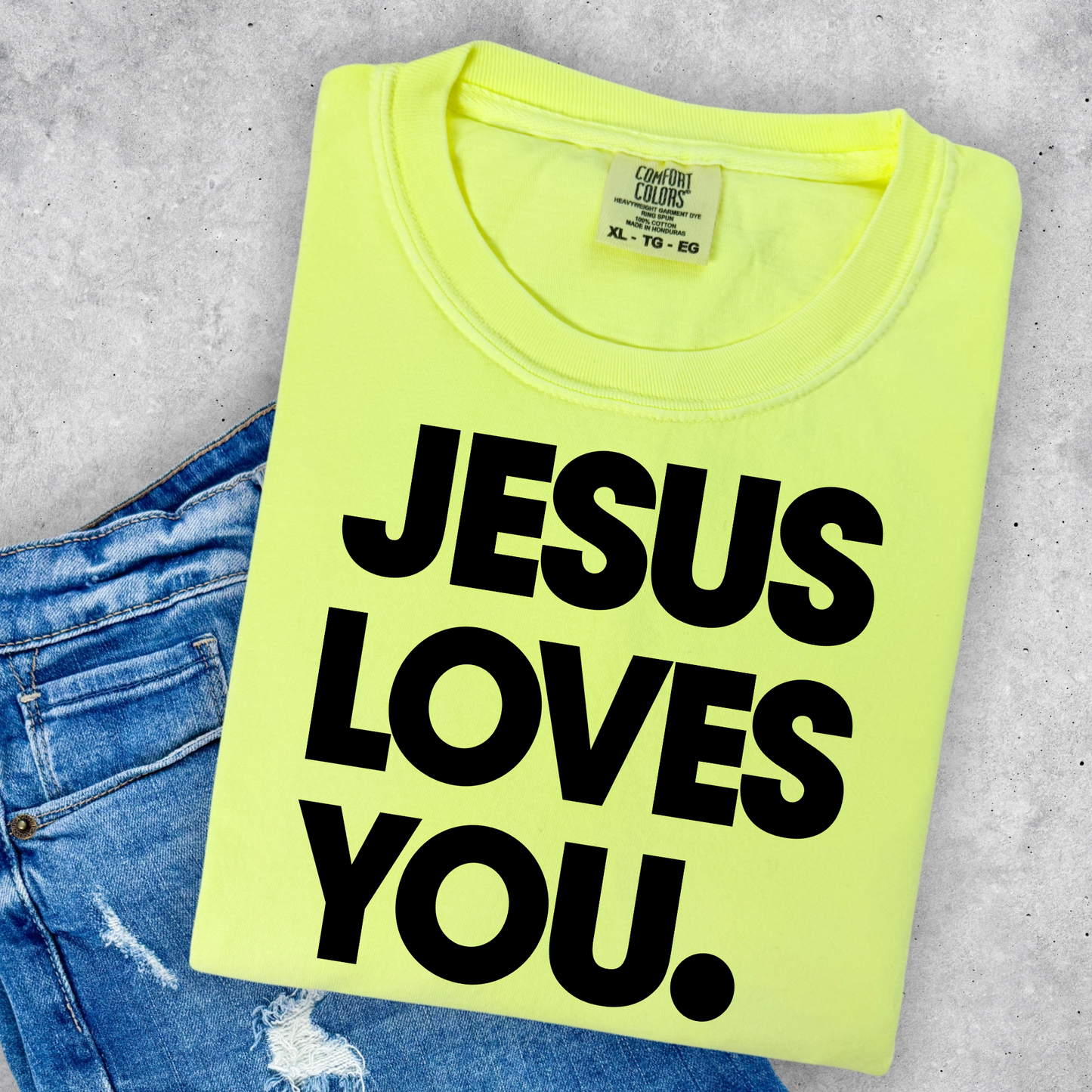Jesus Loves You (black)