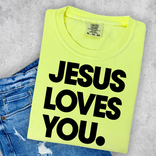 Jesus Loves You (black)