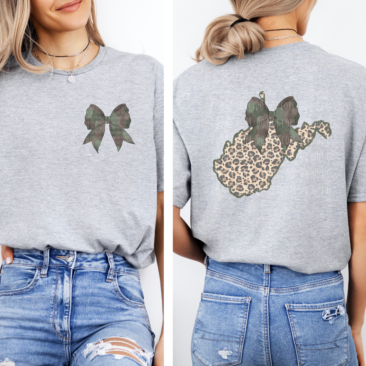 West Virginia Camo Leopard