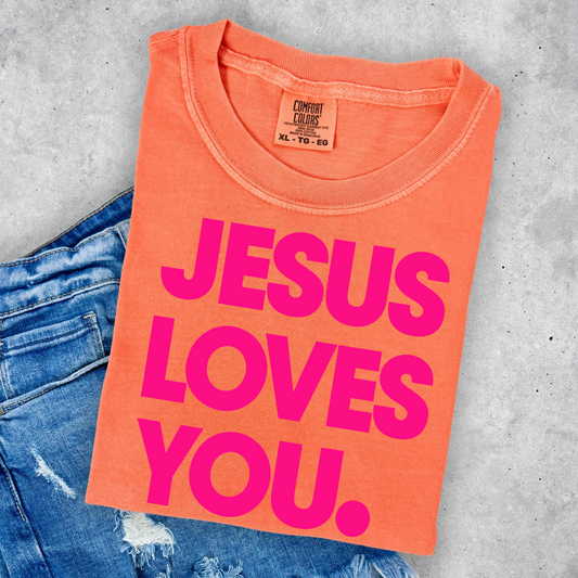 Jesus Loves You (pink)
