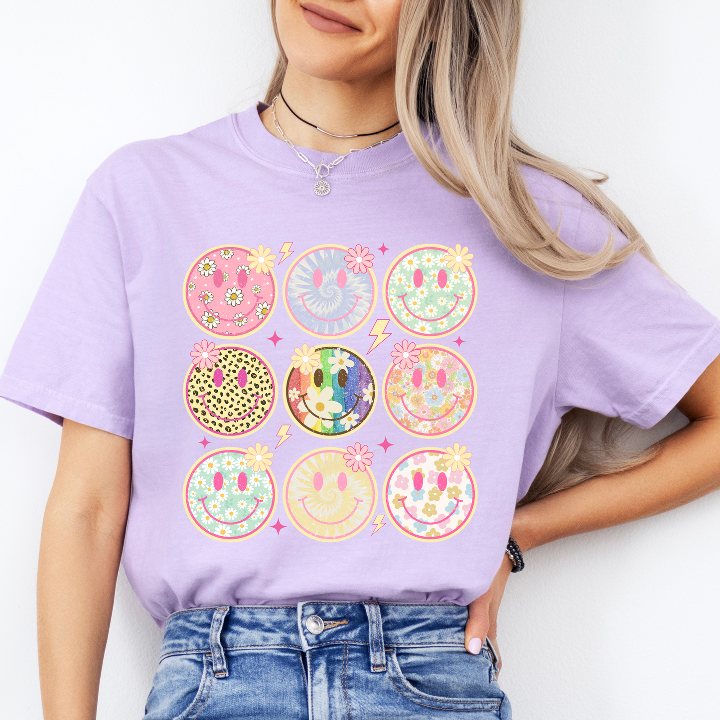 Retro Smiley Collage