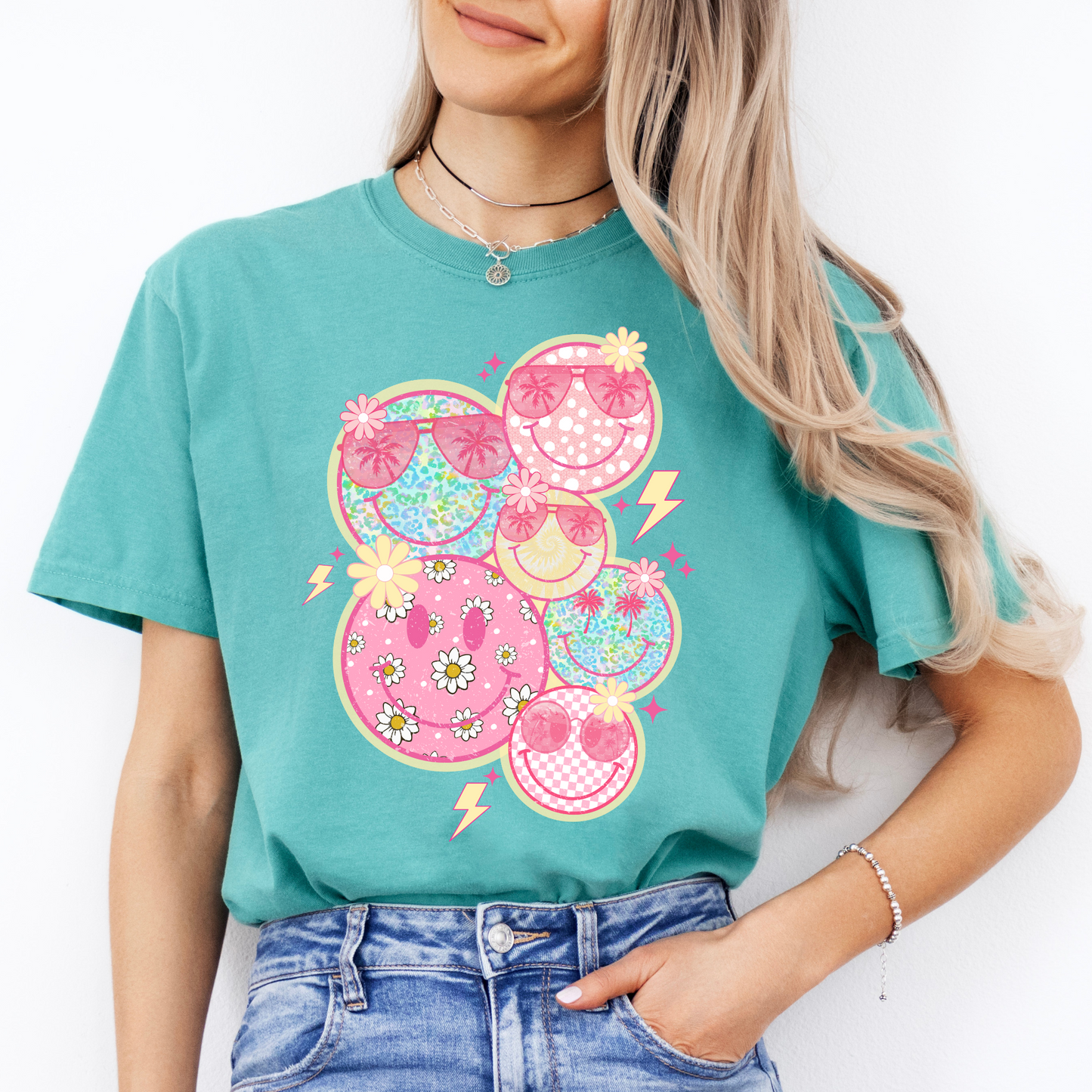 Summer Smiley Collage