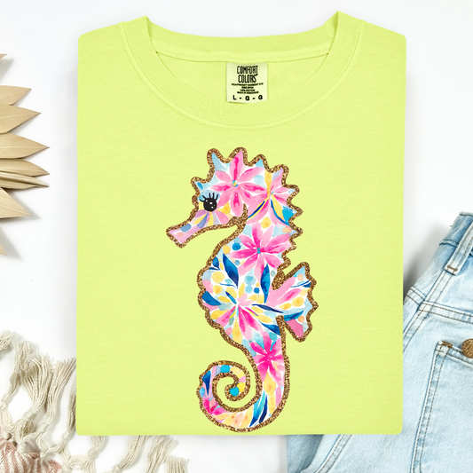 Floral Seahorse