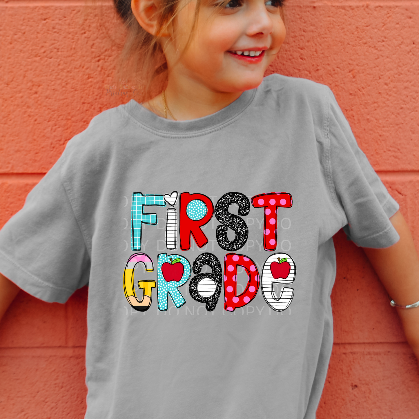 First Grade Notebook Font